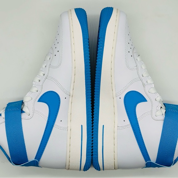 NEW Nike Air Force 1 High OG QS University Blue DX3805-100 Women’s Size Multi - Picture 5 of 6